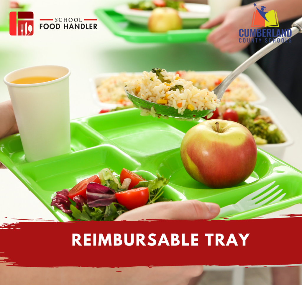 Reimbursable Tray School Food Handler