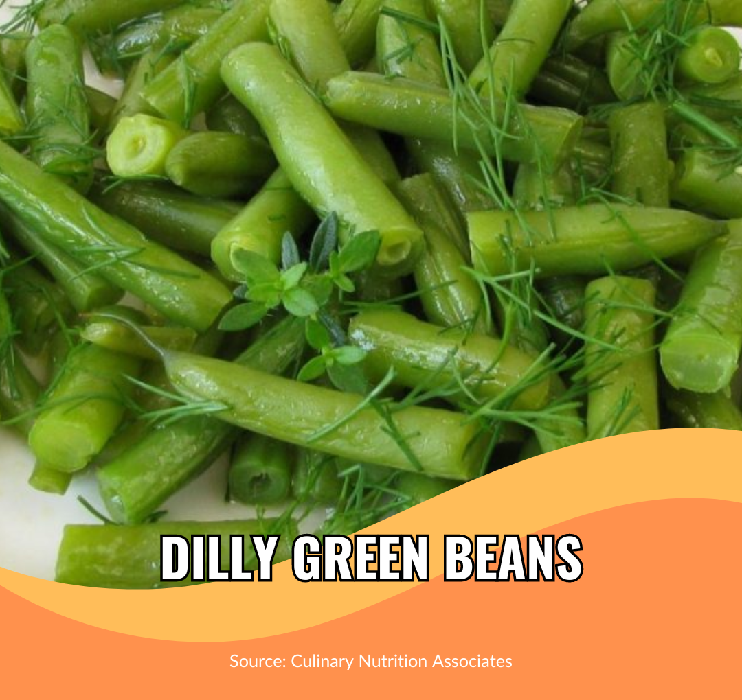 Dilly Green Beans - School Food Handler