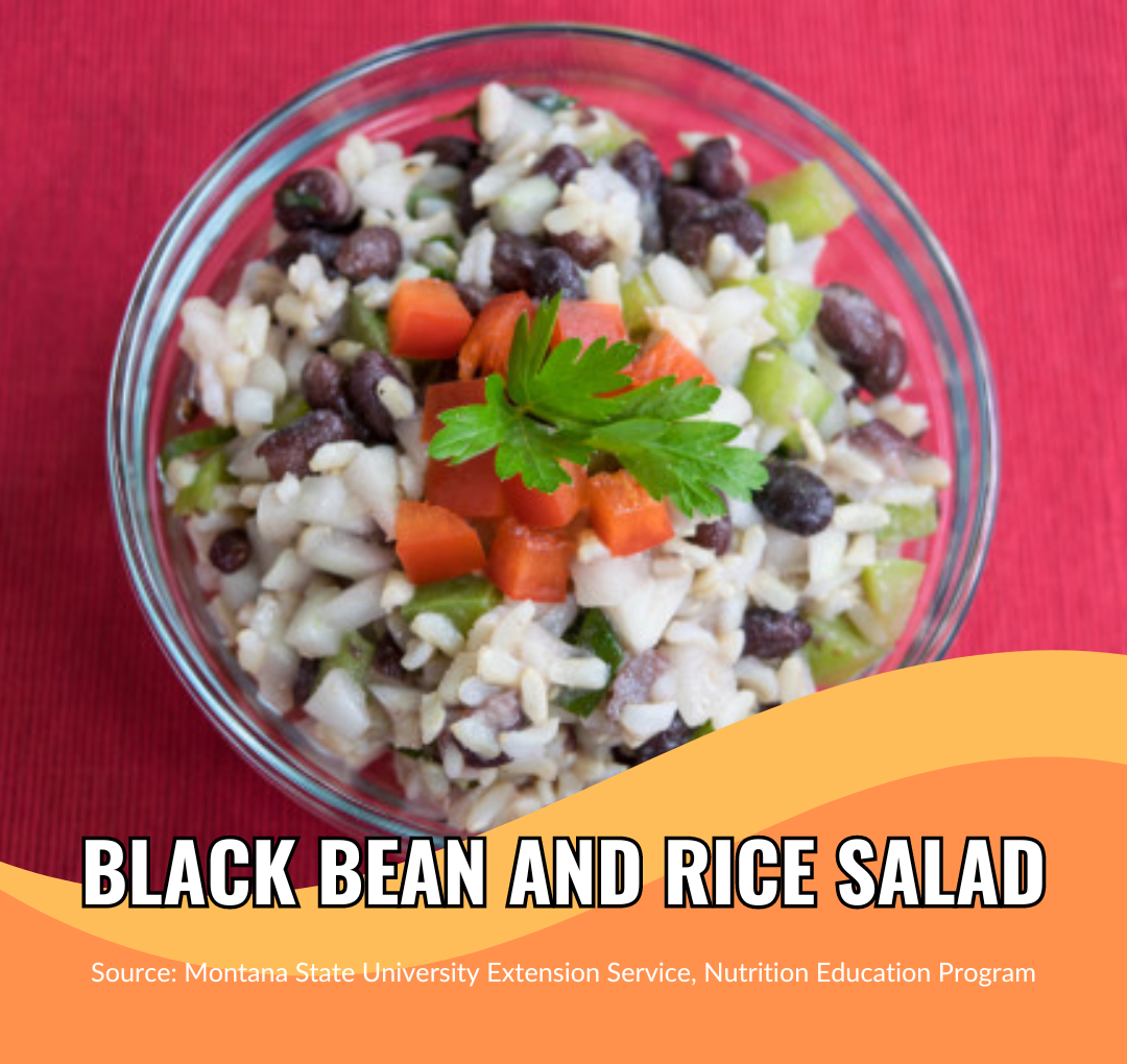 Black Bean and Rice Salad - School Food Handler