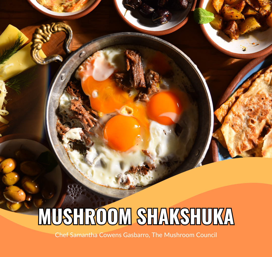 Mushroom Shakshuka - School Food Handler